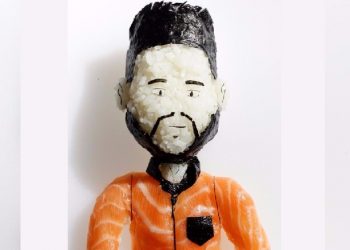 സുഷിയില്‍ വിരിയുന്ന കലാസൃഷ്ടികള്‍