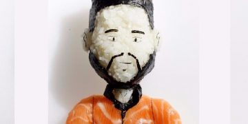 സുഷിയില്‍ വിരിയുന്ന കലാസൃഷ്ടികള്‍