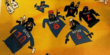 ദേശീയ ഫുട്ബോൾ ടീമിനെക്കുറിച്ചുള്ള ഫ്രഞ്ച് കാർട്ടൂണിനെതിരെ പ്രതികരിച്ച് ഖത്തറിലെ സോഷ്യൽ മീഡിയ