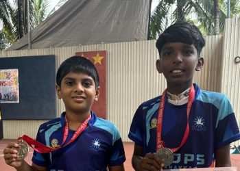 സെന്റ് ജോസഫ് സ്കൂളിൽ നിന്നും നിവേദും ആദിയും   സി ഐ എസ് സി ഇ നാഷണൽ മീറ്റിലേക്ക്
